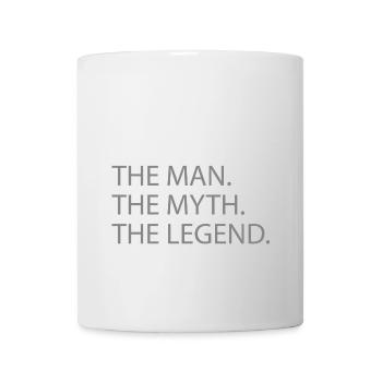 Papa. The Man. The Myth. The Legend père de la fête des pères - Mug blanc - blanc - Devant