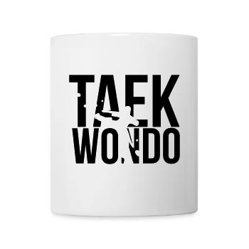 taekwondo - Tasse - Weiß - Vorne
