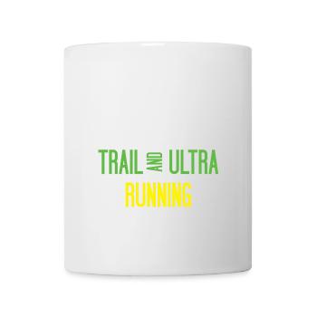 Trail Running et Ultra Running - Mug blanc - blanc - Devant