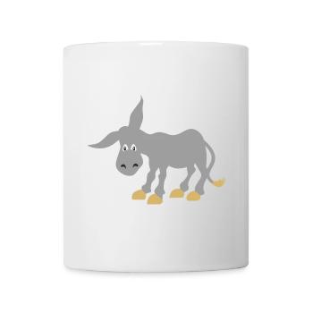 esel - Tasse - Weiß - Vorne