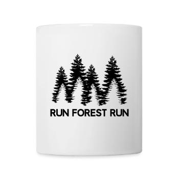 Lauf, Forest, lauf - Tasse - Weiß - Vorne