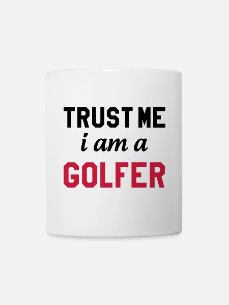 Golf - Tasse - Weiß
