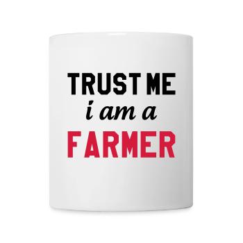 Trust me I am a Farmer - Mug - white - Front