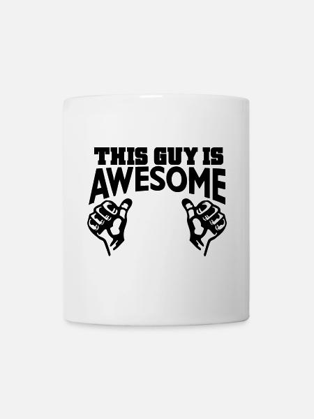 awesome - Tasse - Weiß
