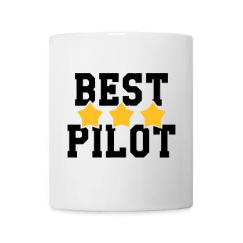 Best Pilot - Tasse - Weiß - Vorne