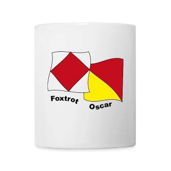 Foxtrot Oscar - Mug - white - Front
