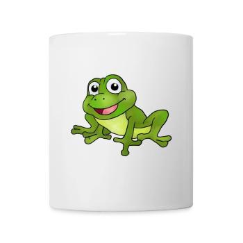 Frosch - Tasse - Weiß - Vorne