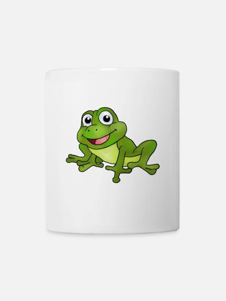 Frosch - Tasse - Weiß