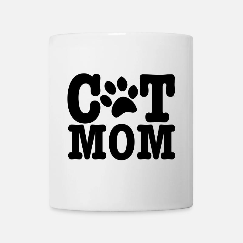 chat - Mug blanc - blanc