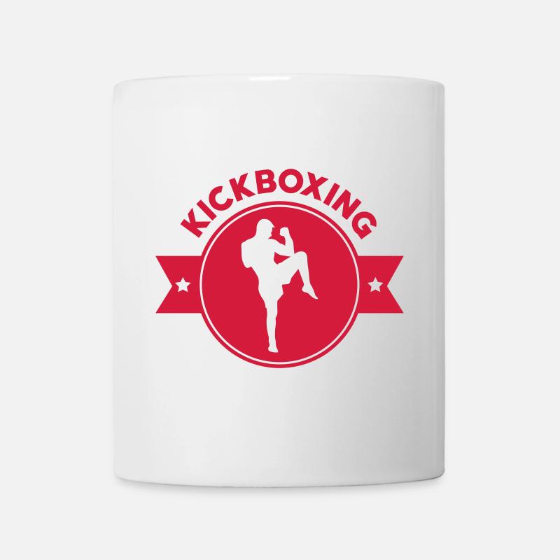 Kickboxen / Kickboxing / Kickboxer / Kick Boxing - Tasse - Weiß