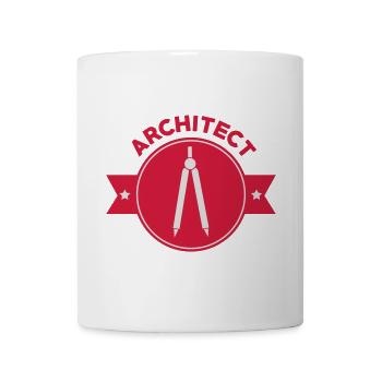 Architecte / Architecture / Travail / Métier / Job - Mug blanc - blanc - Devant