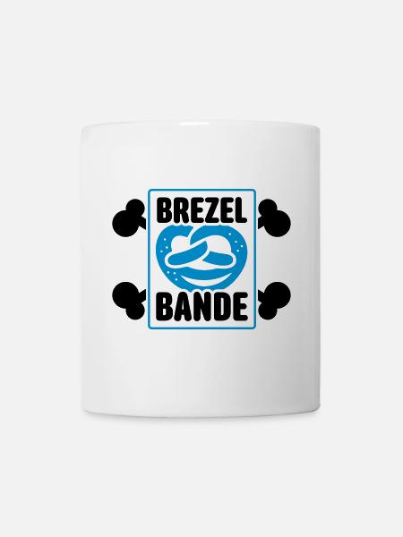 brezel bande - Tasse - Weiß