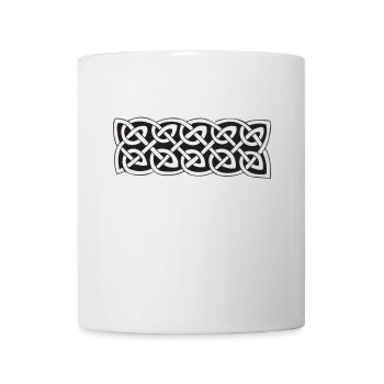 Schräg - Tasse - Weiß - Vorne