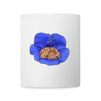 Deer in blossom - Mug - white - Front