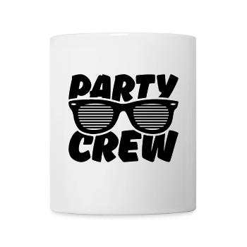party crew - Tasse - Weiß - Vorne