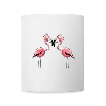 Best Friends Flamants - Mug blanc - blanc - Devant