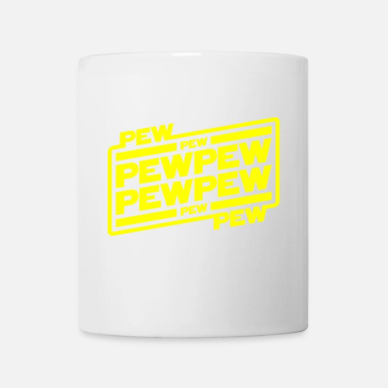 Pew Pew Pew - Mug - white