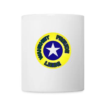 Truth Joy Love Spiritual Eye - Mug blanc - blanc - Devant