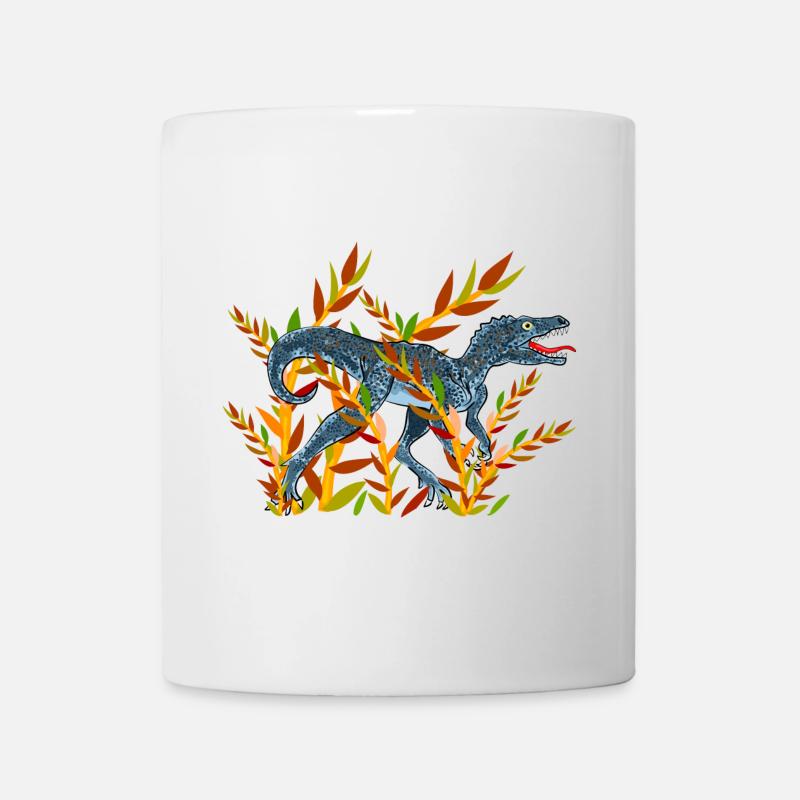 dinosaurier - Tasse - Weiß