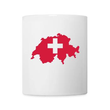 Schweiz - Tasse - Weiß - Vorne
