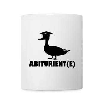 Abi Abitur Motto Ente - Tasse - Weiß - Vorne