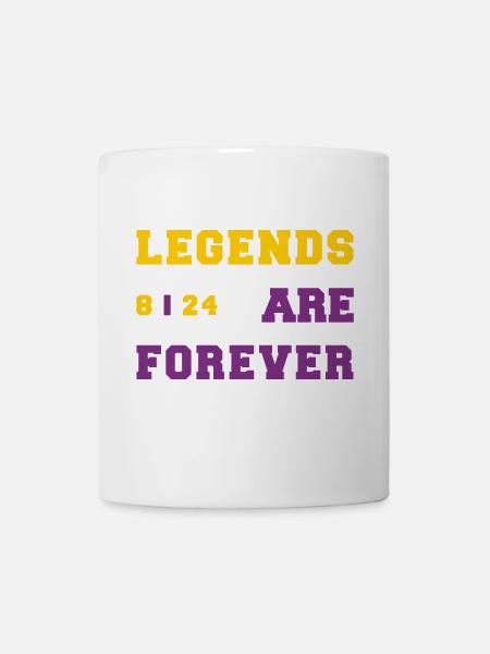 Legenden sind für immer - Tasse - Weiß
