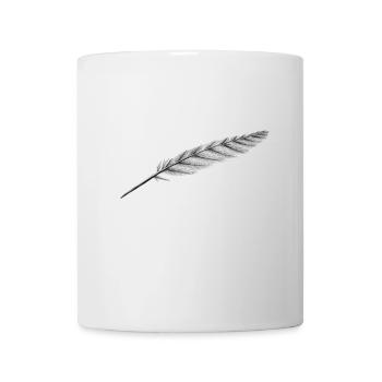 Feather of course - Mug - white - Front