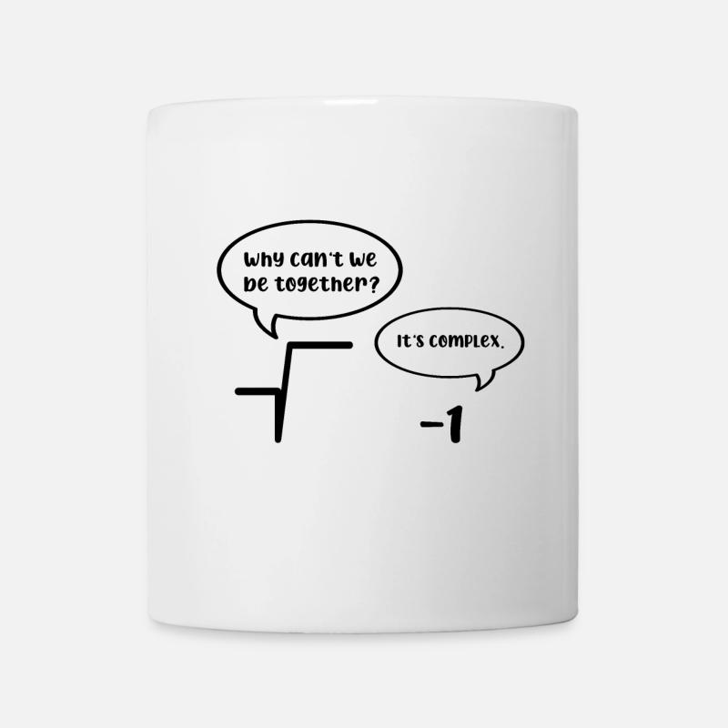 Nerd joke math - Mug blanc - blanc