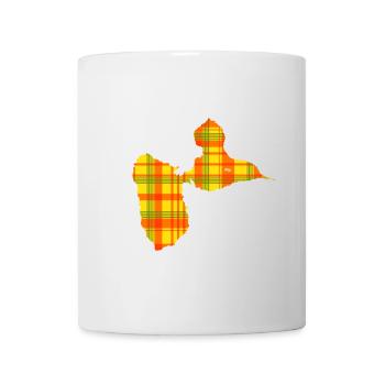 Guadeloupe - Tasse - Weiß - Vorne