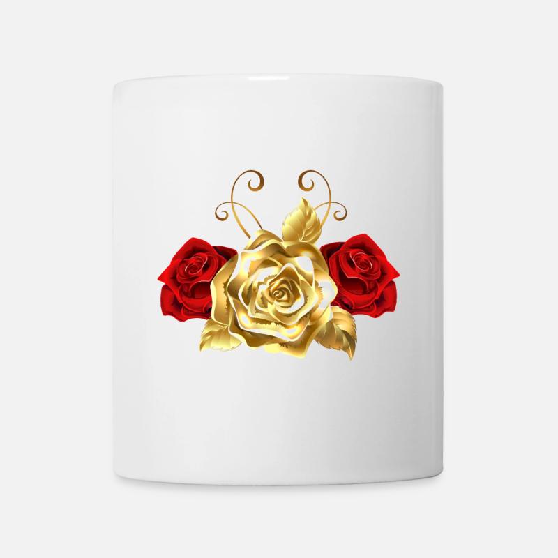 Rose d’Or - Mug blanc - blanc