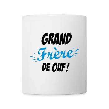 Grand Frère de Ouf - Cadeau Frère - Mug blanc - blanc - Devant