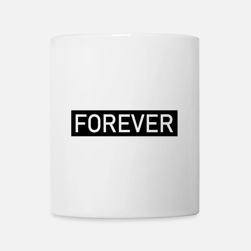 Forever - Mug blanc - blanc