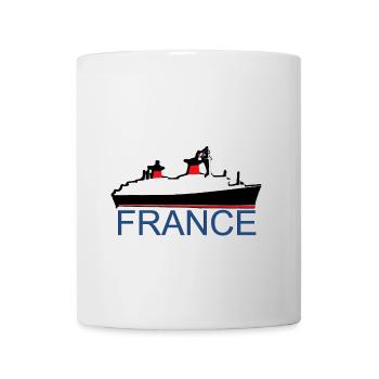LE PAQUEBOT FRANCE - Mug blanc - blanc - Devant