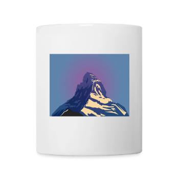 Cervin Suisse Montagne - Mug blanc - blanc - Devant