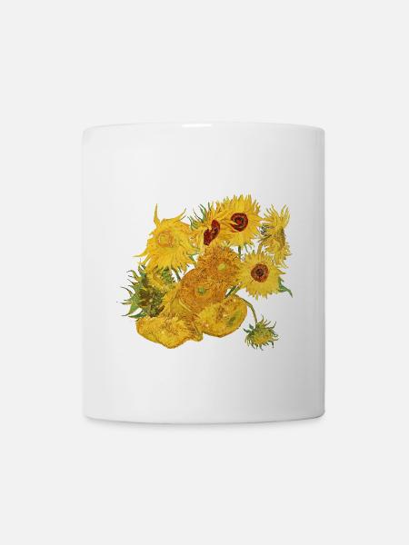 Van Gogh Sunflowers Sunflowers - Mug - white