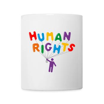 Human Rights - Tasse - Weiß - Vorne