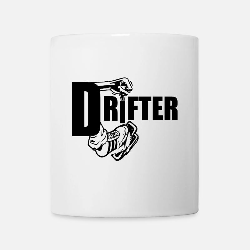 Drifter; Drifting; Drift; - Tasse - Weiß
