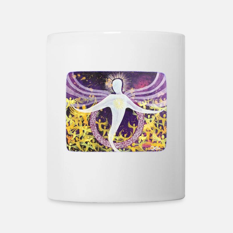Sternentor der Engel - Sonja Ariel von Staden - Tasse - Weiß