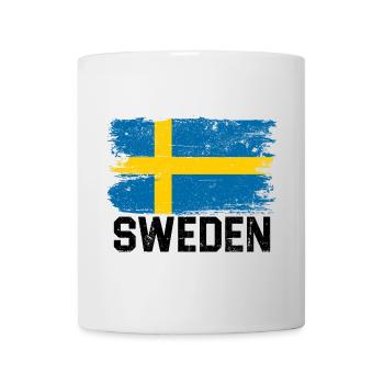 Swedish Brush Flag - Mug - white - Front