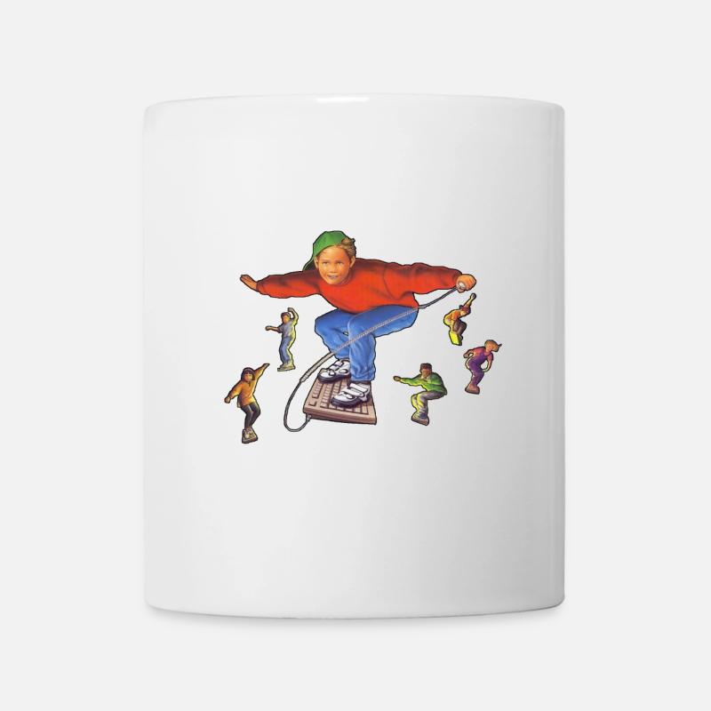 Surfing on the internet - Mug - white