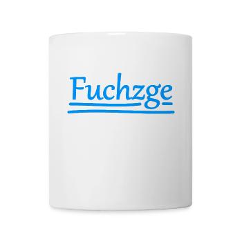 Fuchzge-50.Geburtstag-Bayrisch-fünfzig-50 Jahre - Tasse - Weiß - Vorne