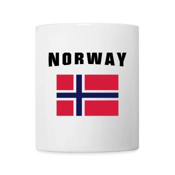 Norway Flag - Tasse - Weiß - Vorne