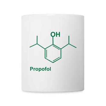 Propofol green - Mug - white - Front