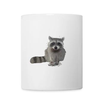 Waschbär - Tasse - Weiß - Vorne