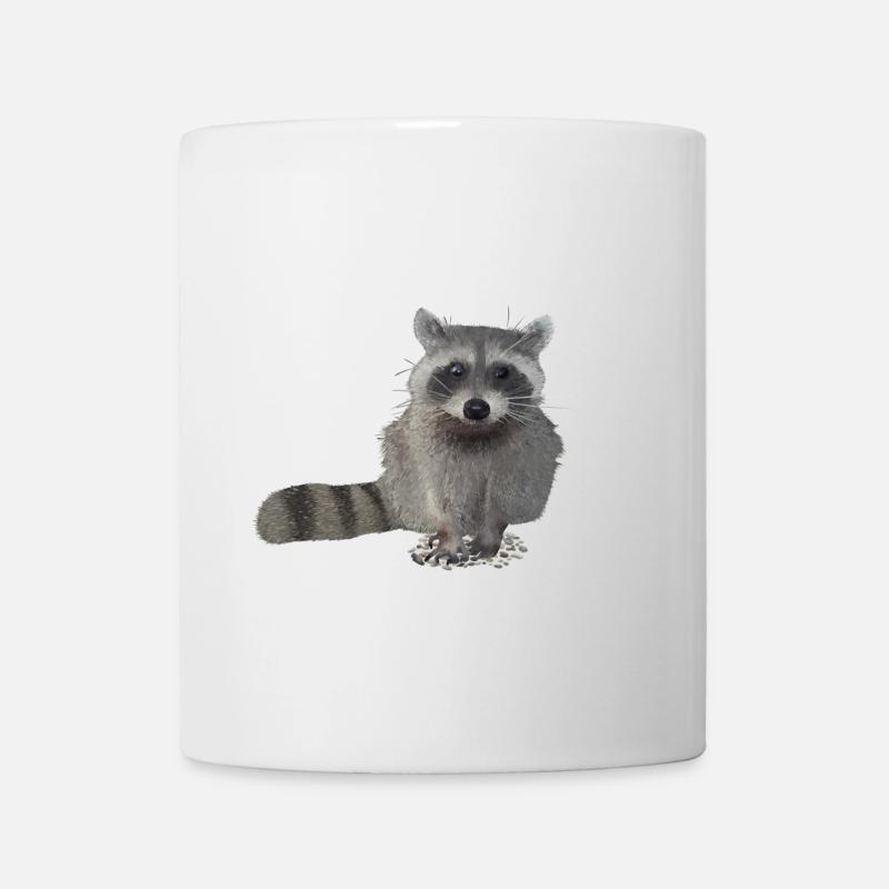 racoon - Mug - white
