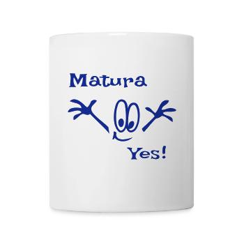 Matura , Abitur, Schule - Tasse - Weiß - Vorne