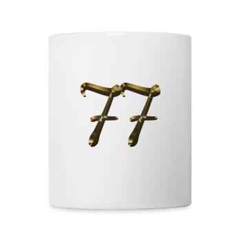 77 year old 77 year old gold 77th birthday gift - Mug - white - Front