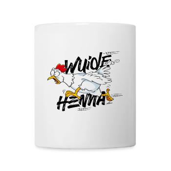 Alpenplatzl | Wuide Henna - Wildes Huhn - Tasse - Weiß - Vorne