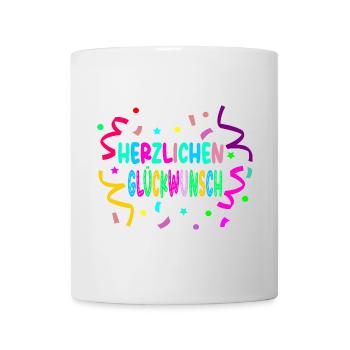 Congratulations - Confetti - Mug - white - Front