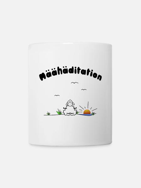 Meditation - Tasse - Weiß